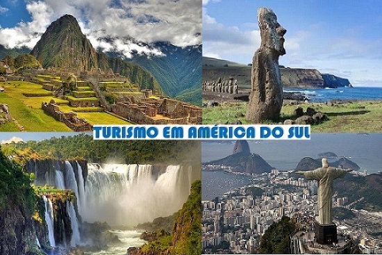 Turismo em América do Sul (Fotos tomadas de Internet)