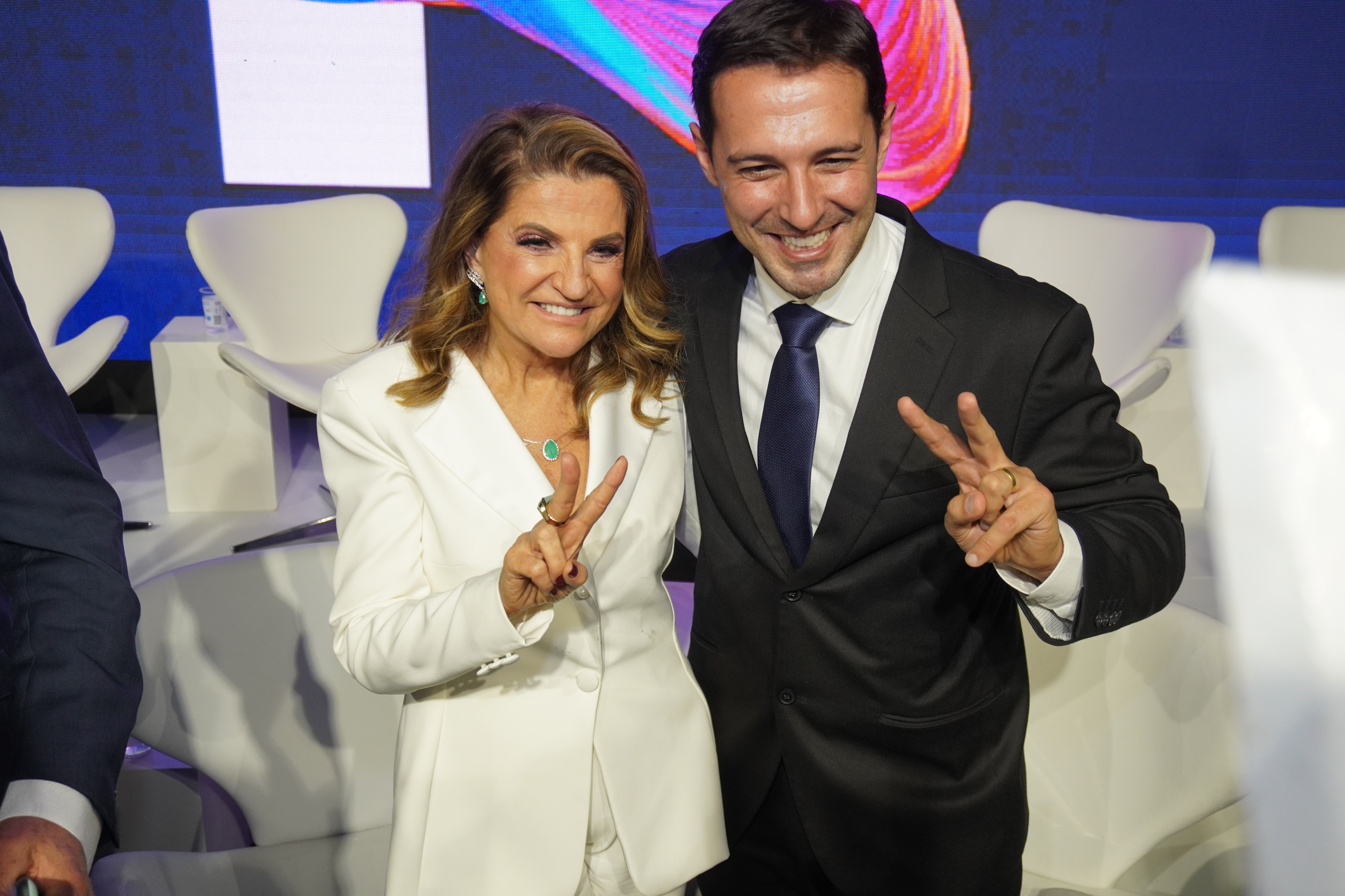 Marta Rossi e Eduardo Zorzanello (CEOs do Festuris)