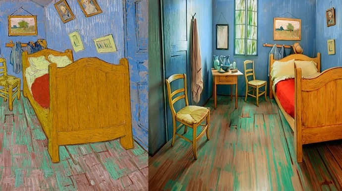 Chicago aluga quarto que recria a 'Casa Amarela', de Van Gogh