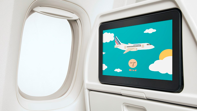 Air France centra seu interesse nas famílias e crianças a bordo