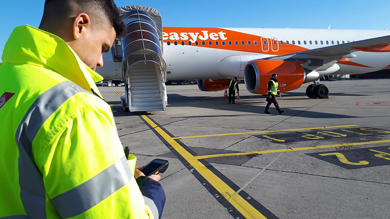 EasyJet e dispositivos móveis