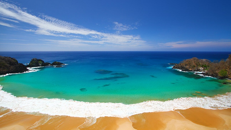 Melhor Praia do Mundo fica em Fernando de Noronha