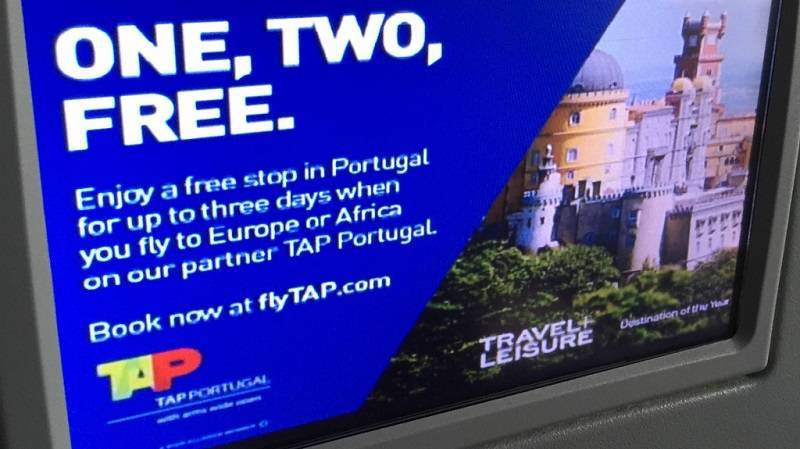 Stopover da TAP promovido a bordo da JetBlue