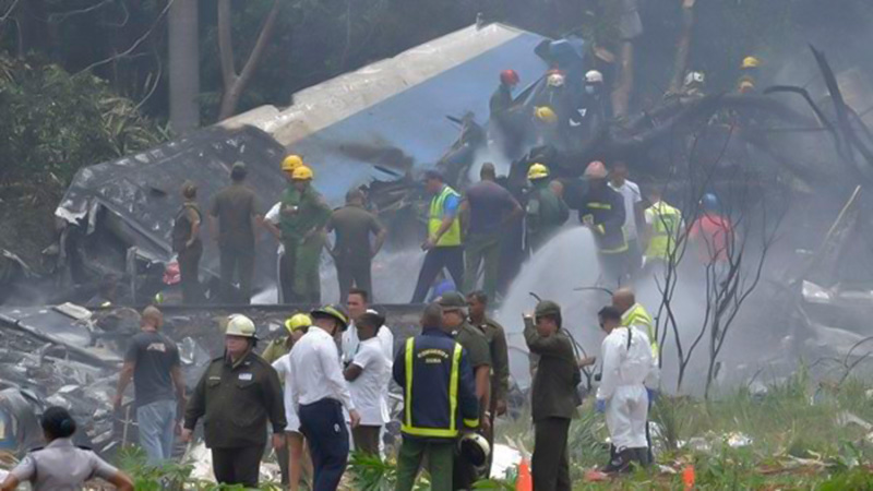 Boeing 737 cai em Havana