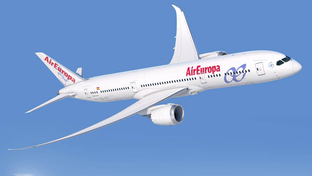 Air Europa, finalista entre as melhores companhias aéreas