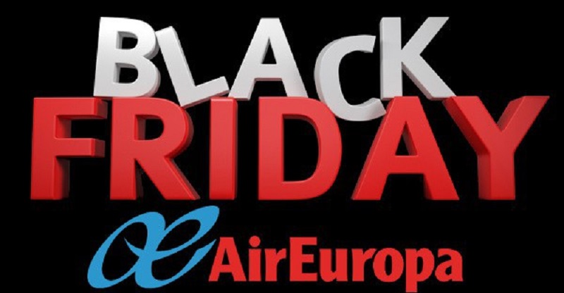 Air Europa oferece descontos durante Black Friday