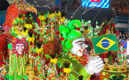 O Carnaval do Brasil atrairá ao redor de 6,8milhõesde turistas