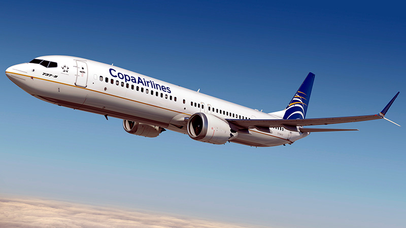 Copa abre vôo direto entre Cidade de Panamá e a brasileira Fortaleza