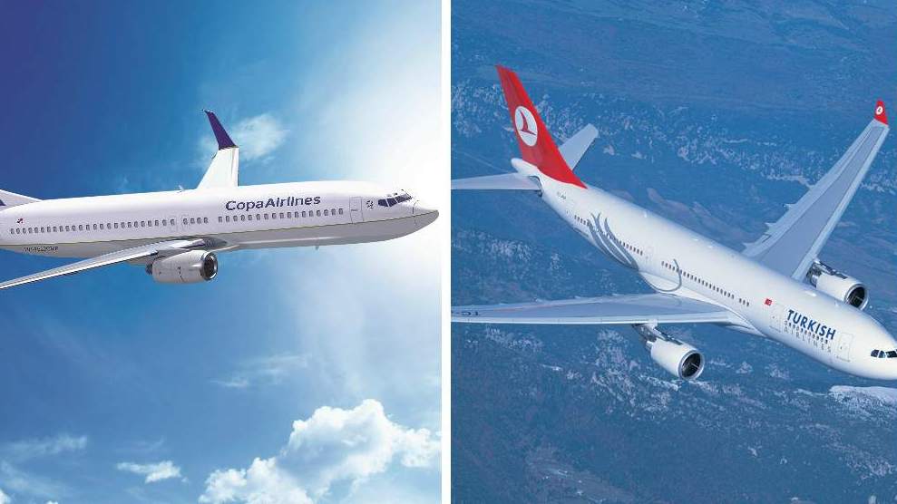 Copa e Turkish Airlines iniciam codeshare entre Europa e AL