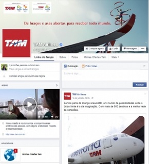 Tam lança app no Facebook que alerta sobre ofertas de passagens