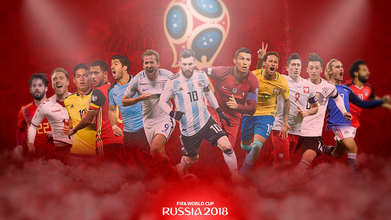 Rússia 2018: Dez estrelas do futebol em redes sociais