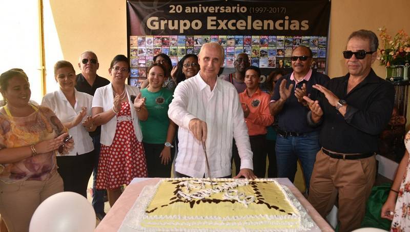 O Grupo Excelências celebra seu 20 aniversário em Santiago de Cuba 