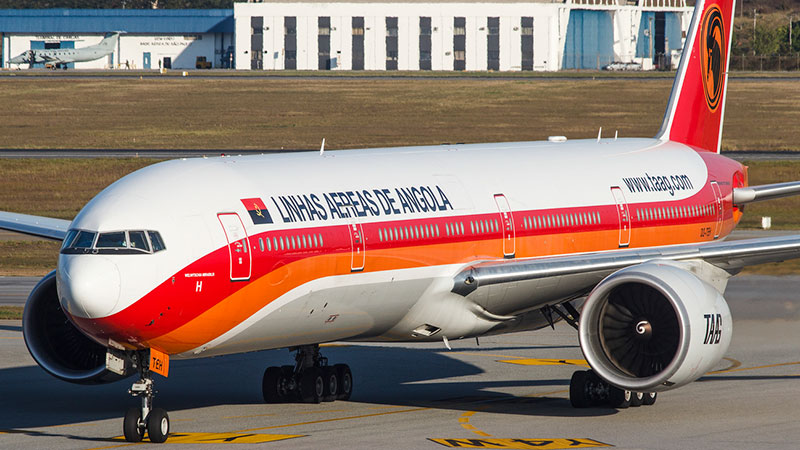 Linha Aérea bandeira angolana em mira de privatização