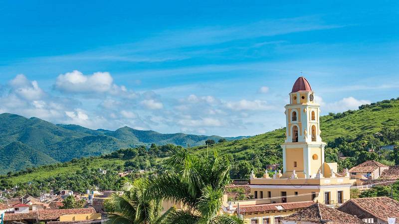 Paisagens do centro de Cuba, um presente da natureza