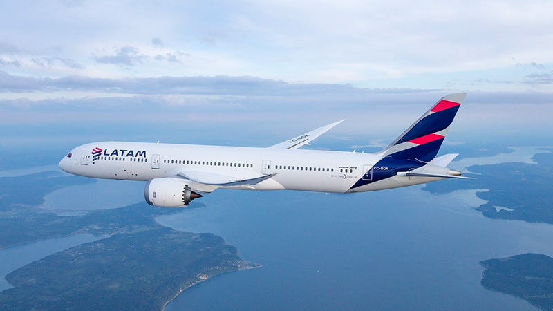 LATAM inaugura hoje a nova rota Lisboa-São Paulo