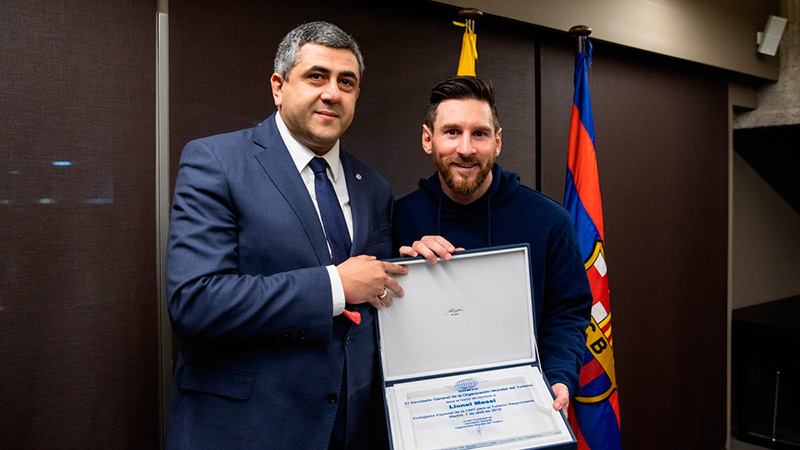 Lionel Messi: Embaixador de Turismo Responsável da OMT