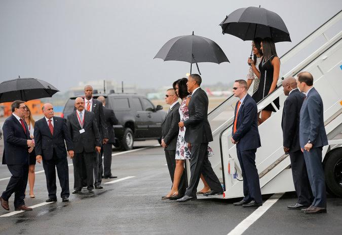 Chegou a Cuba o presidente dos Estados Unidos da América Barack Obama