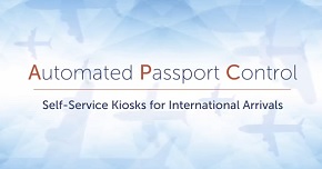O aeroporto de Orlando instala controles automáticos para passaportes