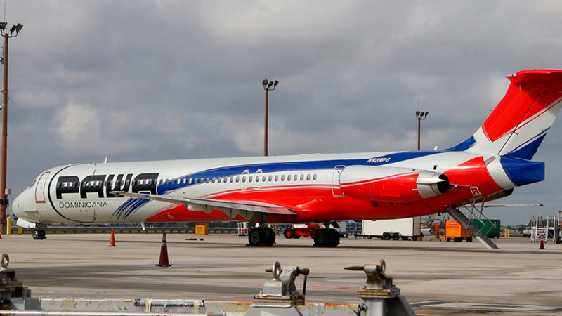 Aviação civil dominicana controla bens de companhia aérea PAWA