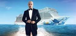 Pitbull será padrinho do Norwegian Escape