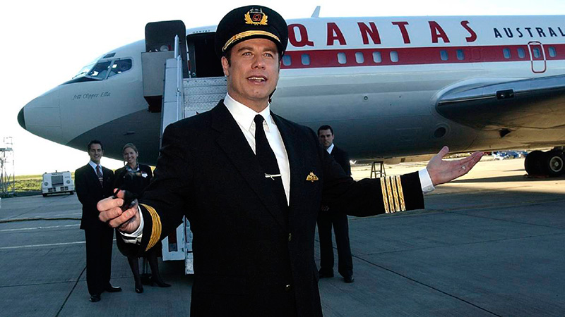 O Boeing 707 por John Travolta