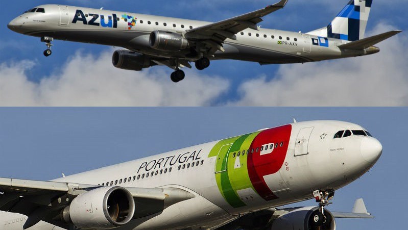 TAP e Azul estudam parceria para baratear voos para Europa