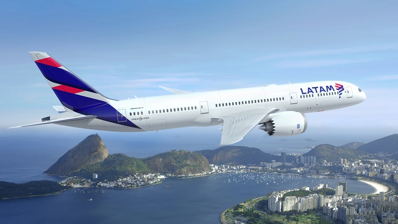 A linha aérea LATAM oferecerá vôo direto entre Costa Rica e Perú